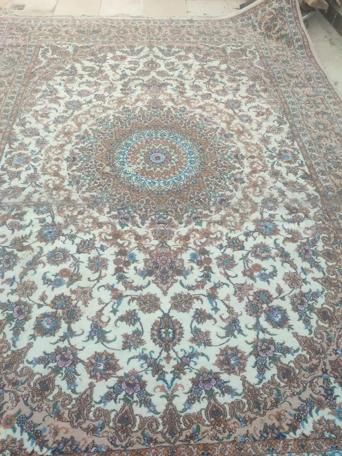 جفت قالی نایین9متری 9لا|فرش|نجف‌آباد, گلدشت|دیوار