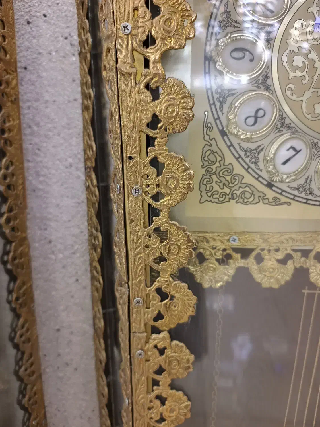 ساعت ایستاده برنجی|ساعت دیواری و تزئینی|باقرشهر, |دیوار
