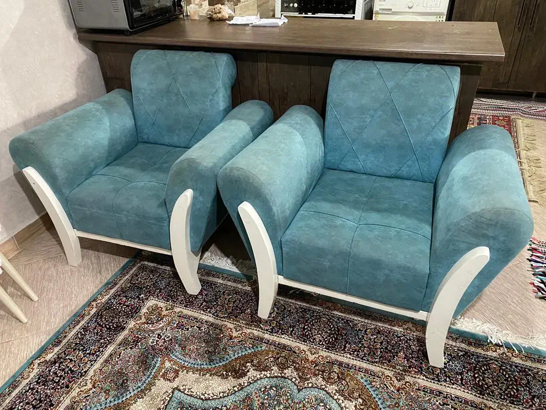 مبل هفت نفره|مبلمان خانگی و میز عسلی|رشت, باهنر|دیوار