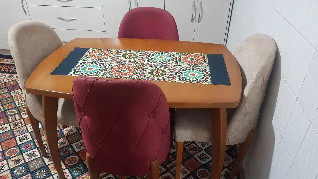 میز ناهار خوری|میز و صندلی غذاخوری|بندر گز, |دیوار