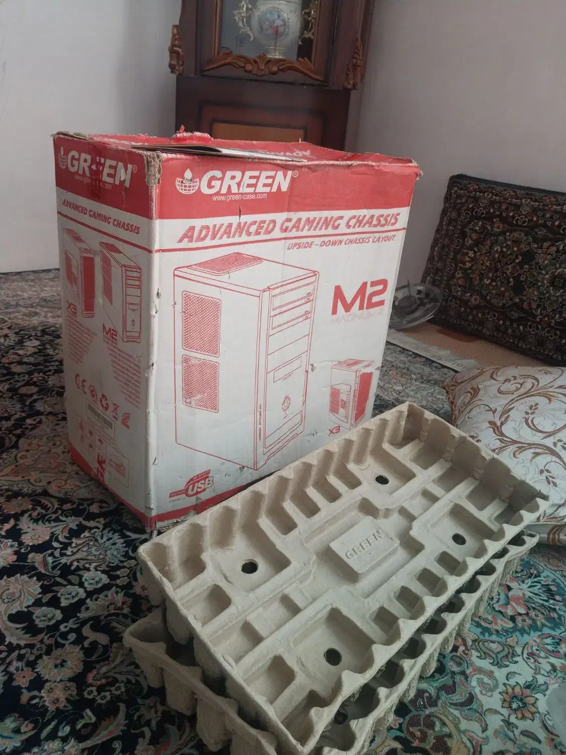 قاب کیس گرین x3 gaming|قطعات و لوازم جانبی رایانه|مشهد, کشف|دیوار