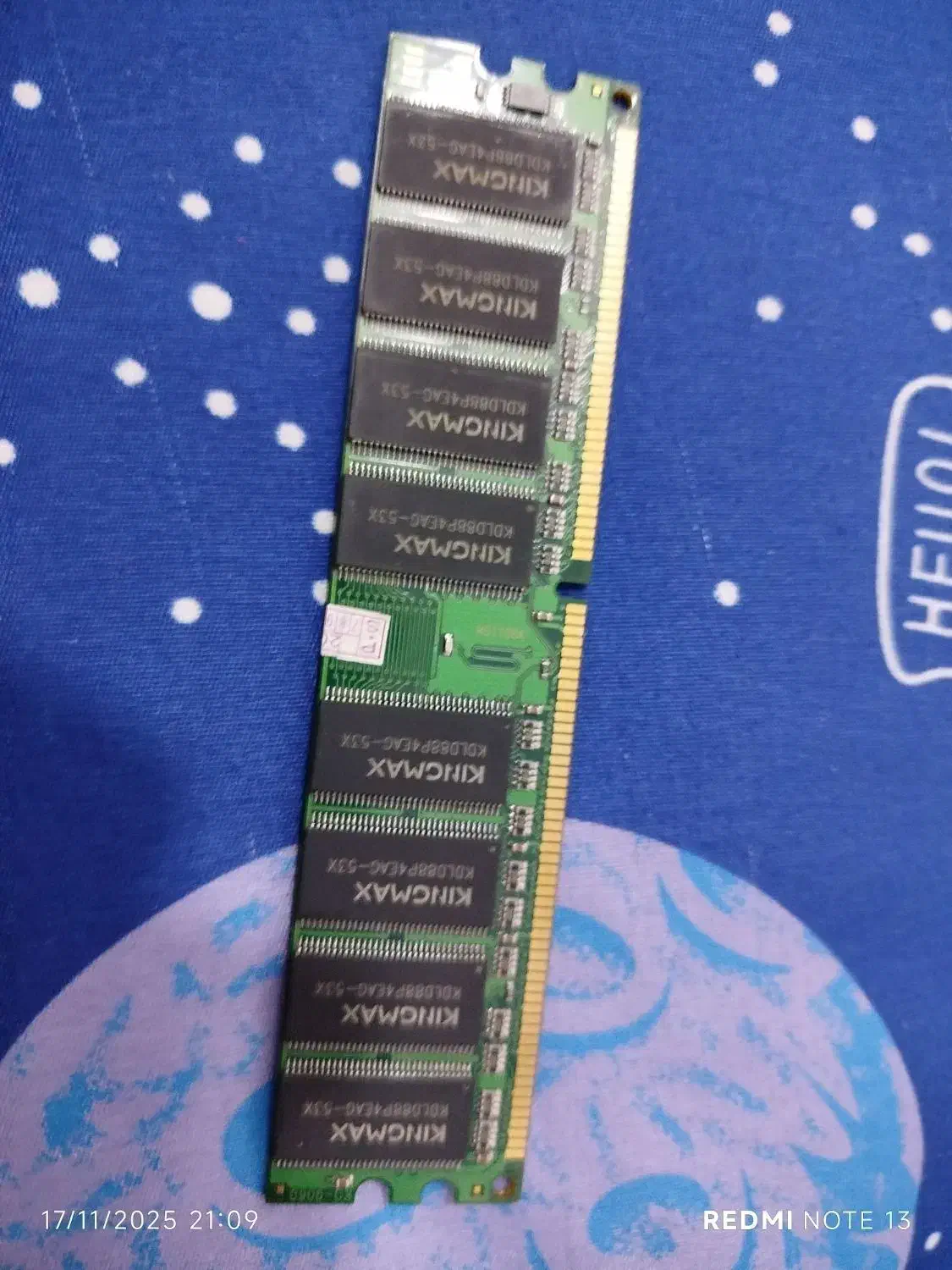 رم یک گیگابایت نو استفاده نکردم|قطعات و لوازم جانبی رایانه|کرمانشاه, |دیوار