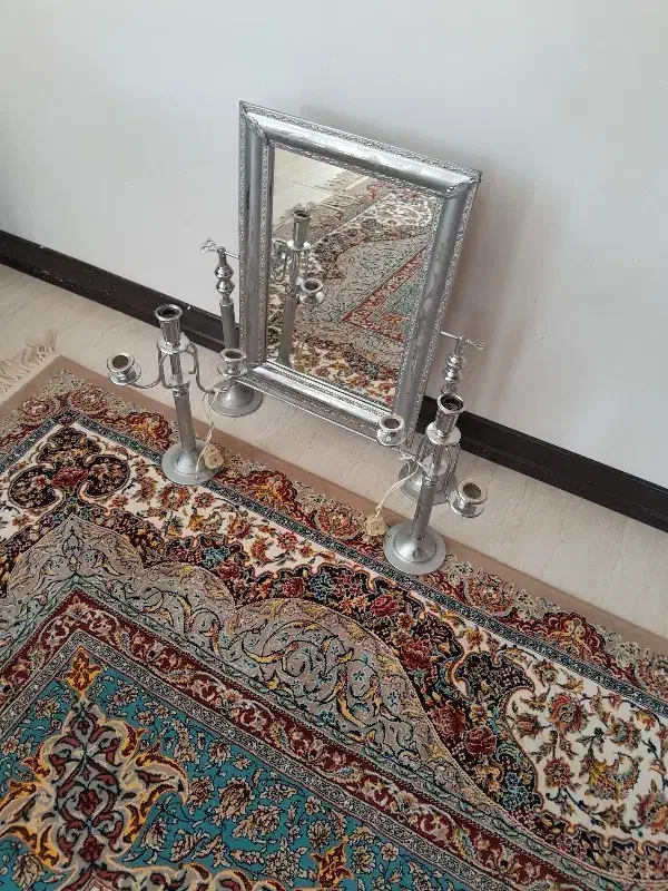 آیننه وشمعدان|صنایع دستی و سایر لوازم تزئینی|بروجن, |دیوار