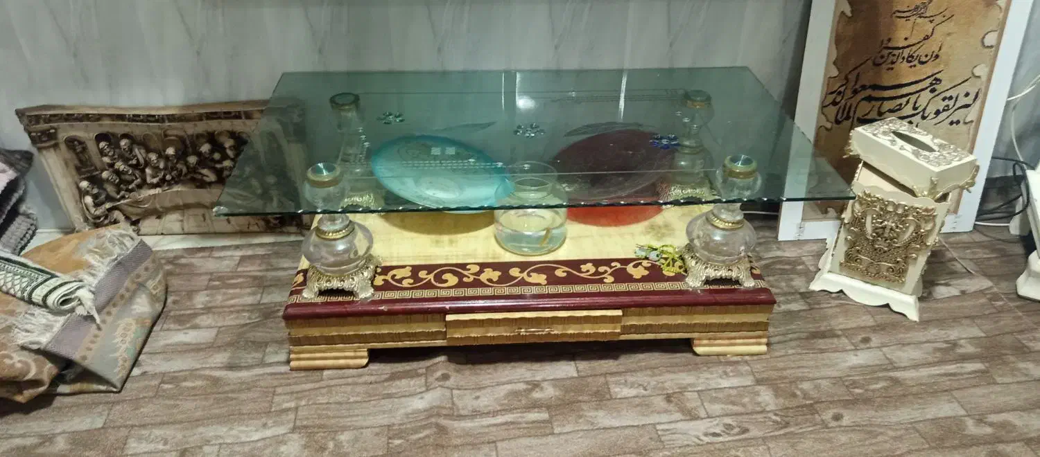 دوعدد گل میز درحد نو وتمیز|مبلمان خانگی و میز عسلی|بندر گناوه, |دیوار