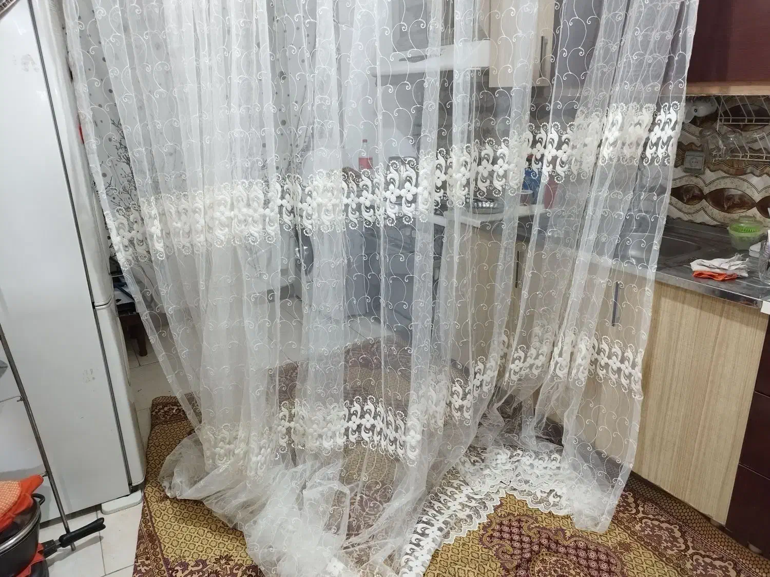 پرده پزیرایی|پرده، رانر، رومیزی|مشهد, نوید|دیوار