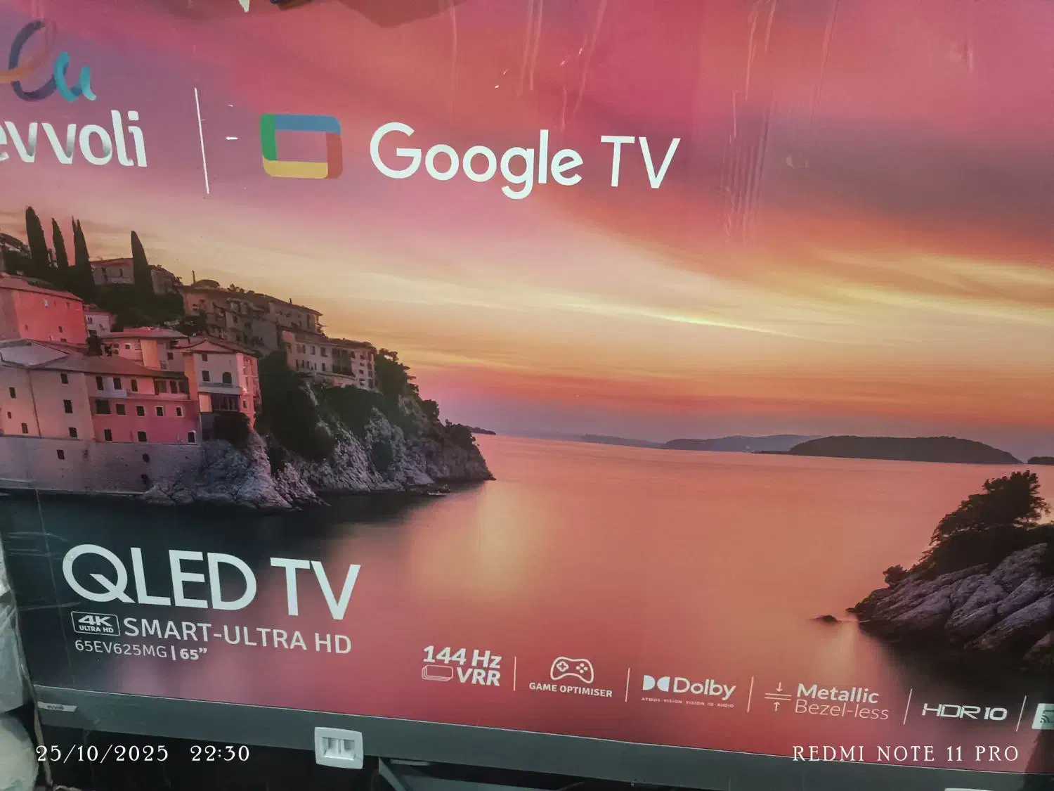 تلویزیون ۶۵اینچ ایوالی|تلویزیون و پروژکتور|عسلویه, |دیوار