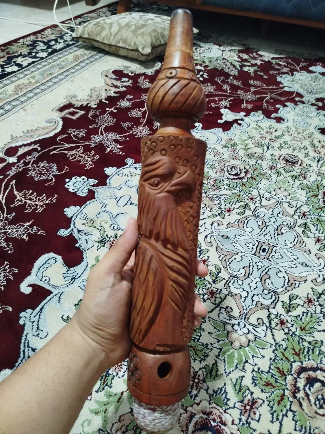 قلیان چوب سرخ علا درجه یک بازار|زیورآلات و اکسسوری|ساری, |دیوار