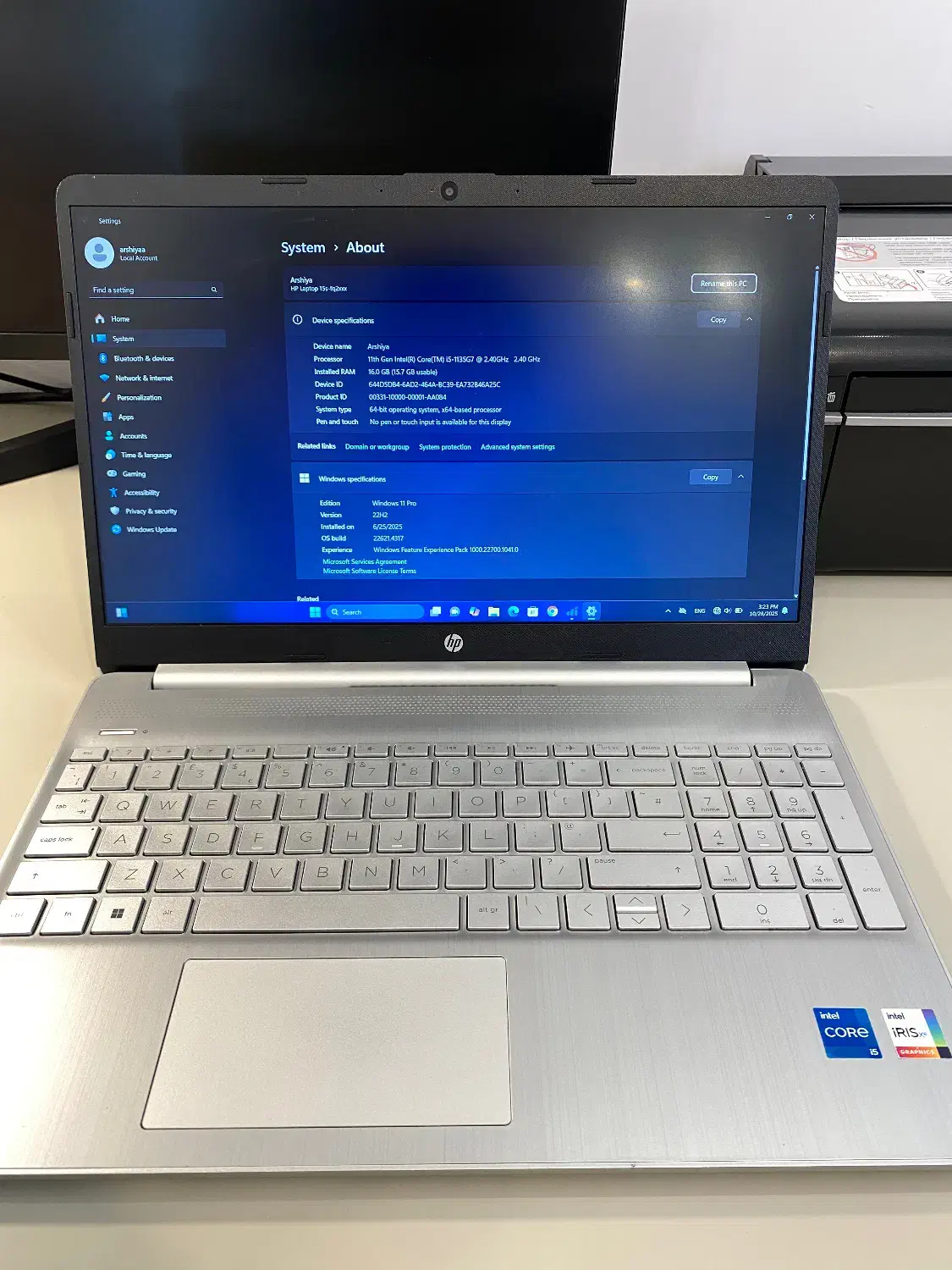 لب تاب HP 15s|رایانه همراه|بناب, |دیوار
