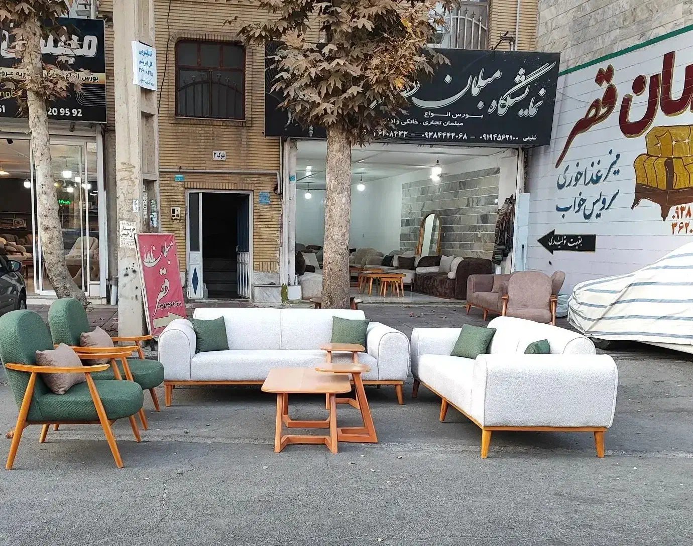 مبل زیبا و شیک 99655|مبلمان خانگی و میز عسلی|ماسال, |دیوار