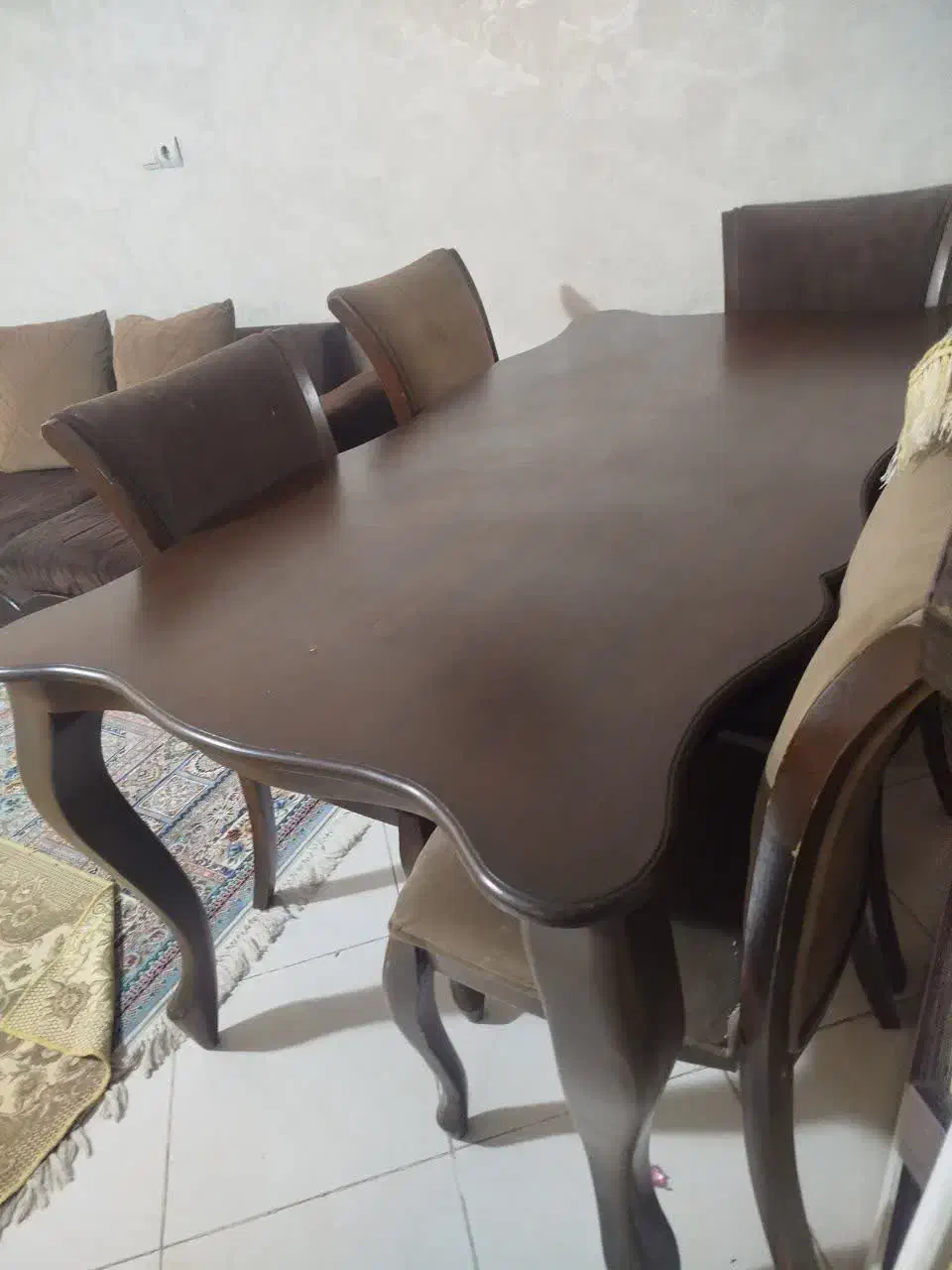 میز نهار خوری 6 نفره|میز و صندلی غذاخوری|مشهد, حسینآباد|دیوار