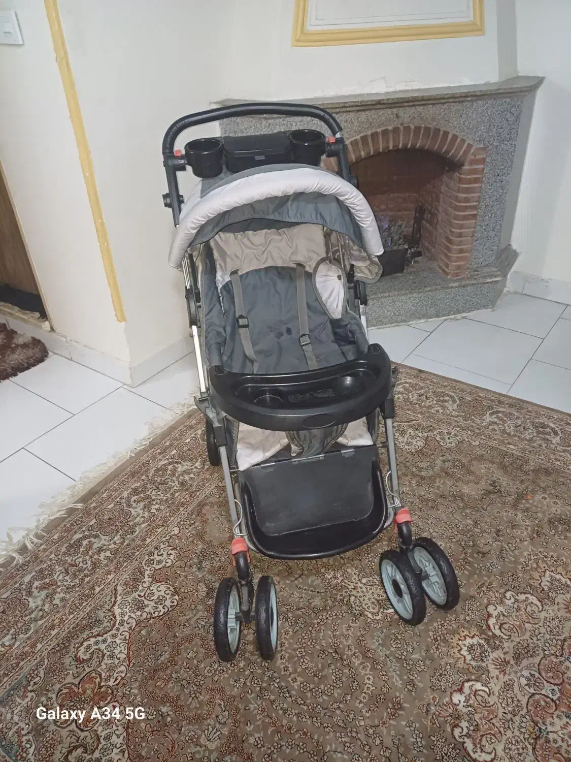 کالسکه طوسی و نقره ای|کالسکه و لوازم جانبی|تهران, افسریه جنوبی|دیوار