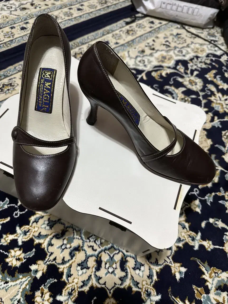 کفش پاشنه بلند زنانه چرم اصل سایز۳۷|کیف، کفش، کمربند|تهران, افسریه شمالی|دیوار