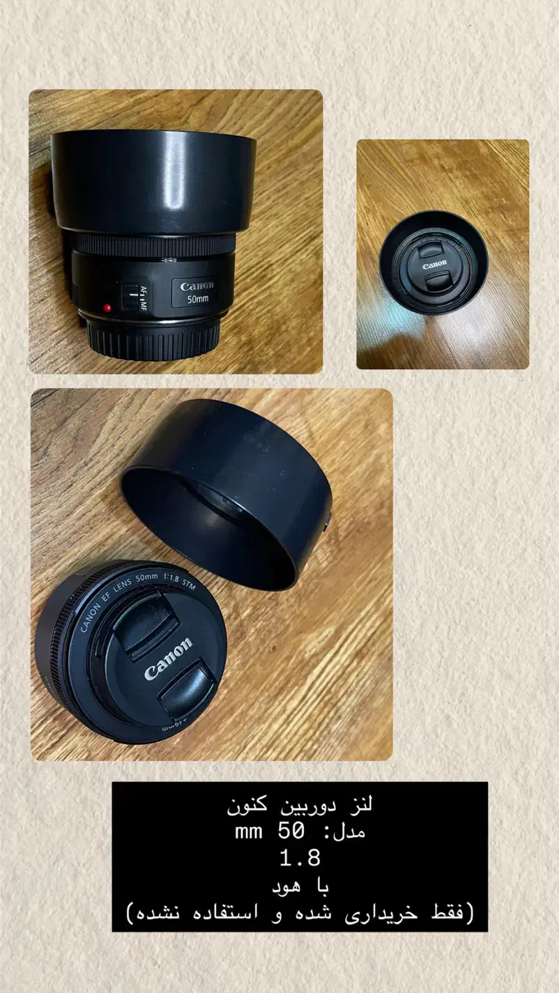 دوربین عکاسی - لنز و تجهیزات مرتبط|دوربین عکاسی و فیلم‌برداری|تهران, اقدسیه|دیوار