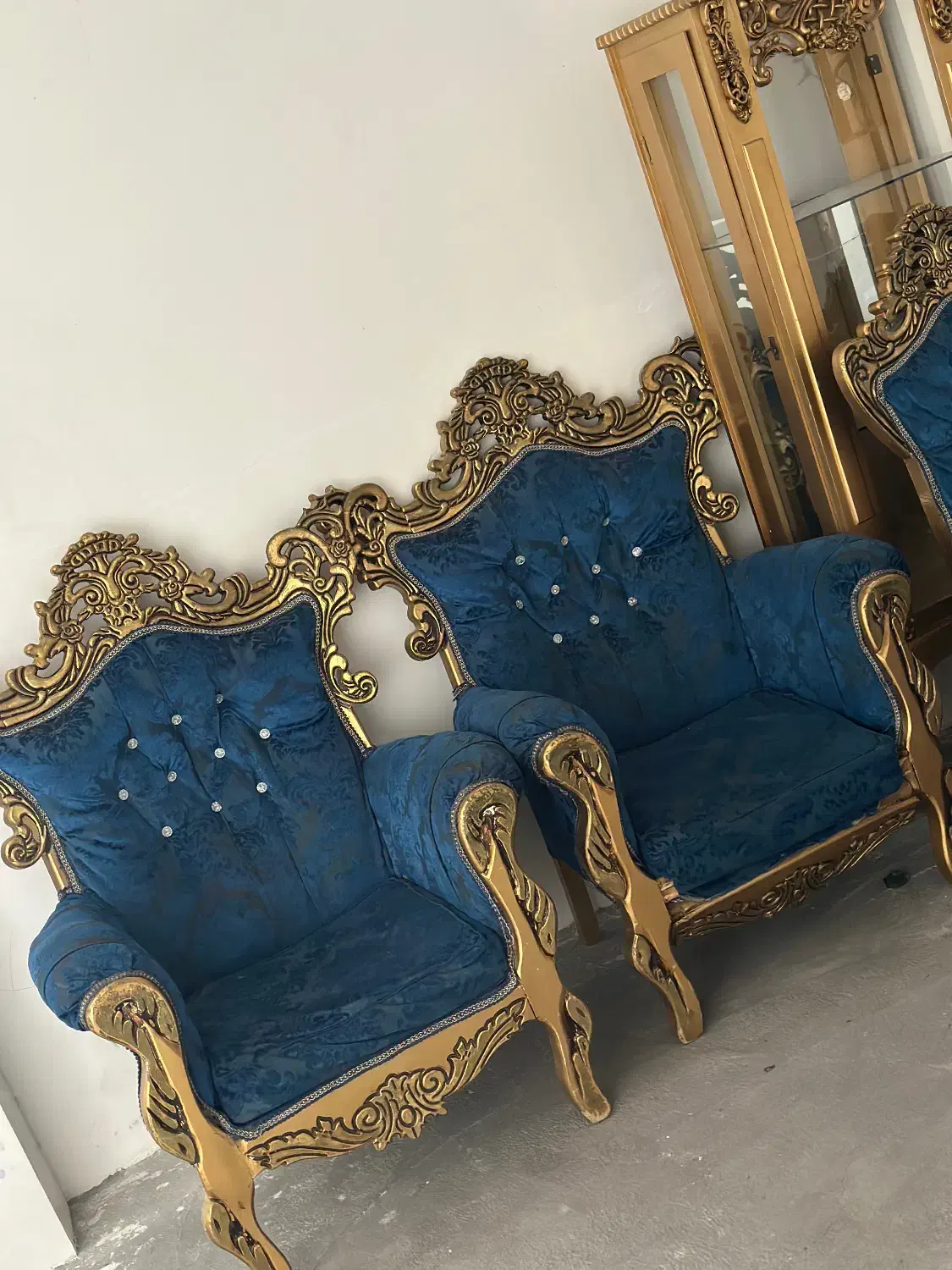 مبل ۸نفره با بوفه|مبلمان خانگی و میز عسلی|اسدآباد, |دیوار