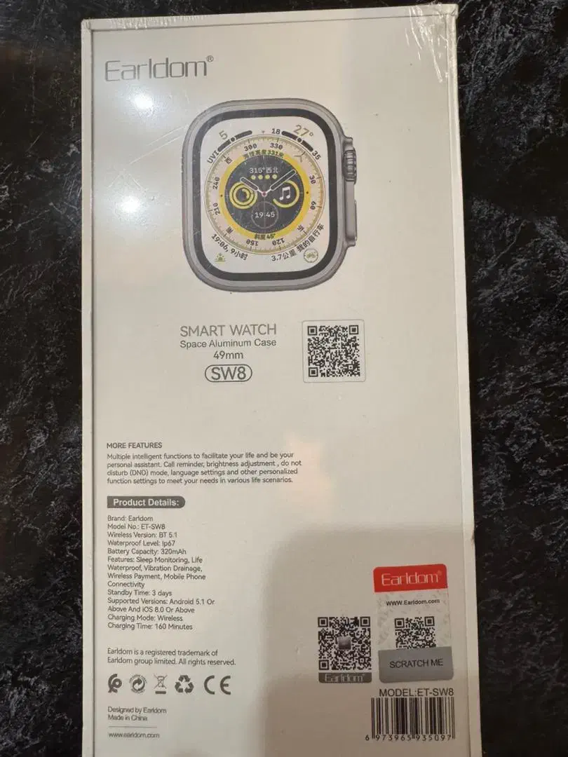 ساعت هوشمند smart sw8  Earldom|ساعت|بوشهر, |دیوار