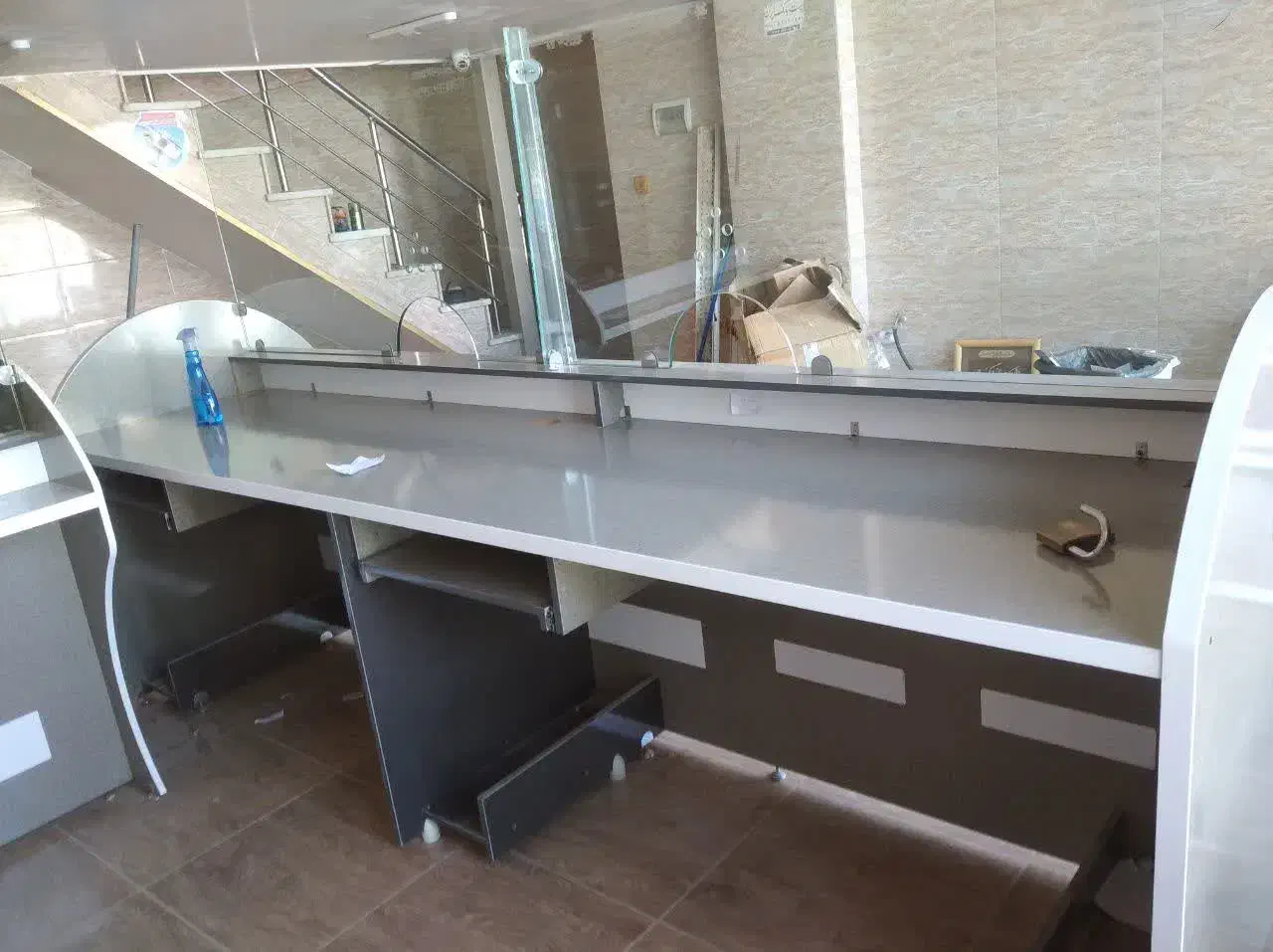 میز پیشخوان بانکی|مبلمان اداری|گندمان, |دیوار