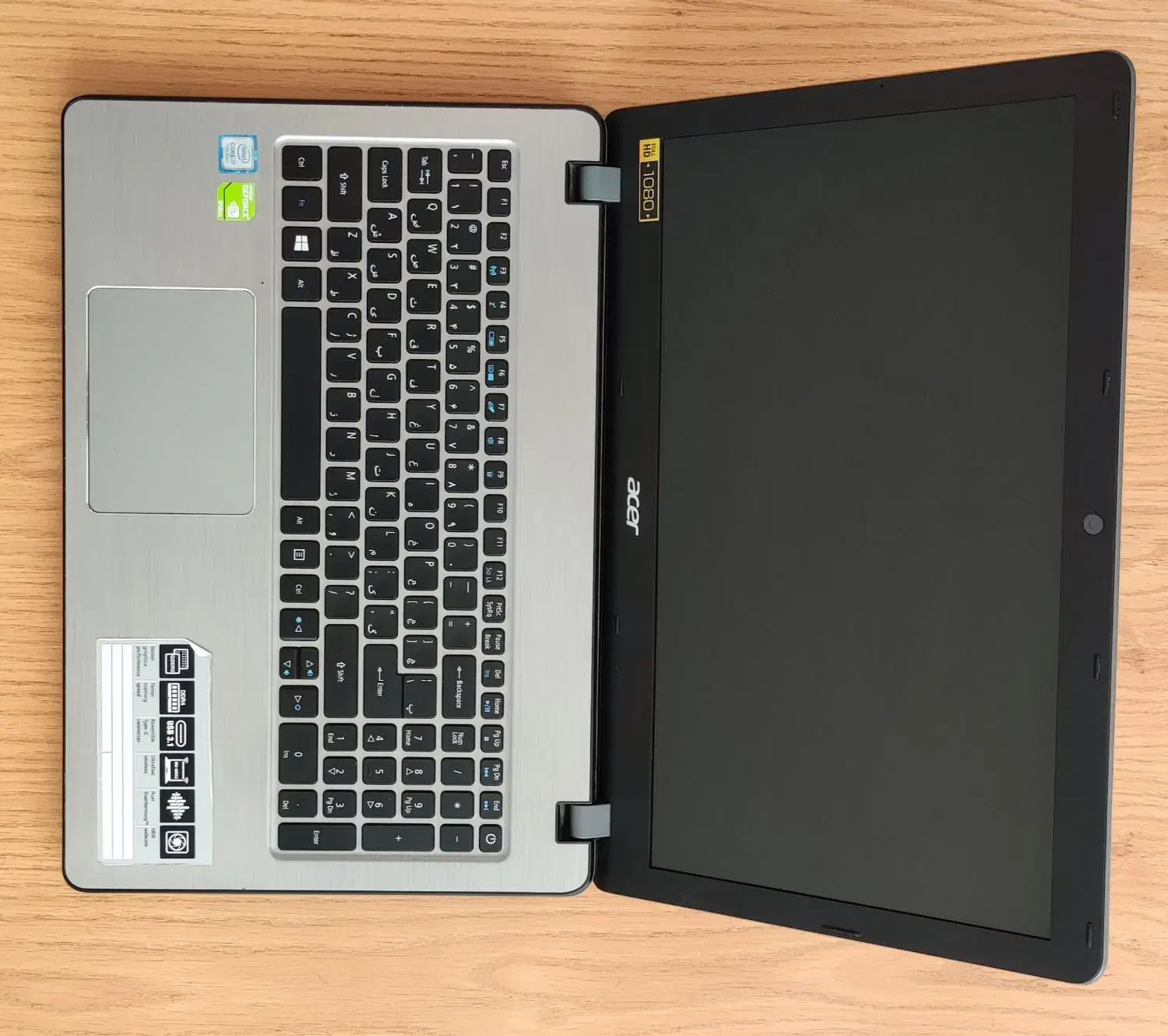 لپ‌تاپ Acer Aspire F5-573G|رایانه همراه|شیراز, کوی زهرا|دیوار
