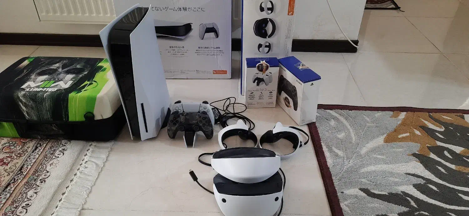 ps5+Vr2|کنسول، بازی ویدئویی و آنلاین|شاهین‌شهر, مسکن مهر|دیوار