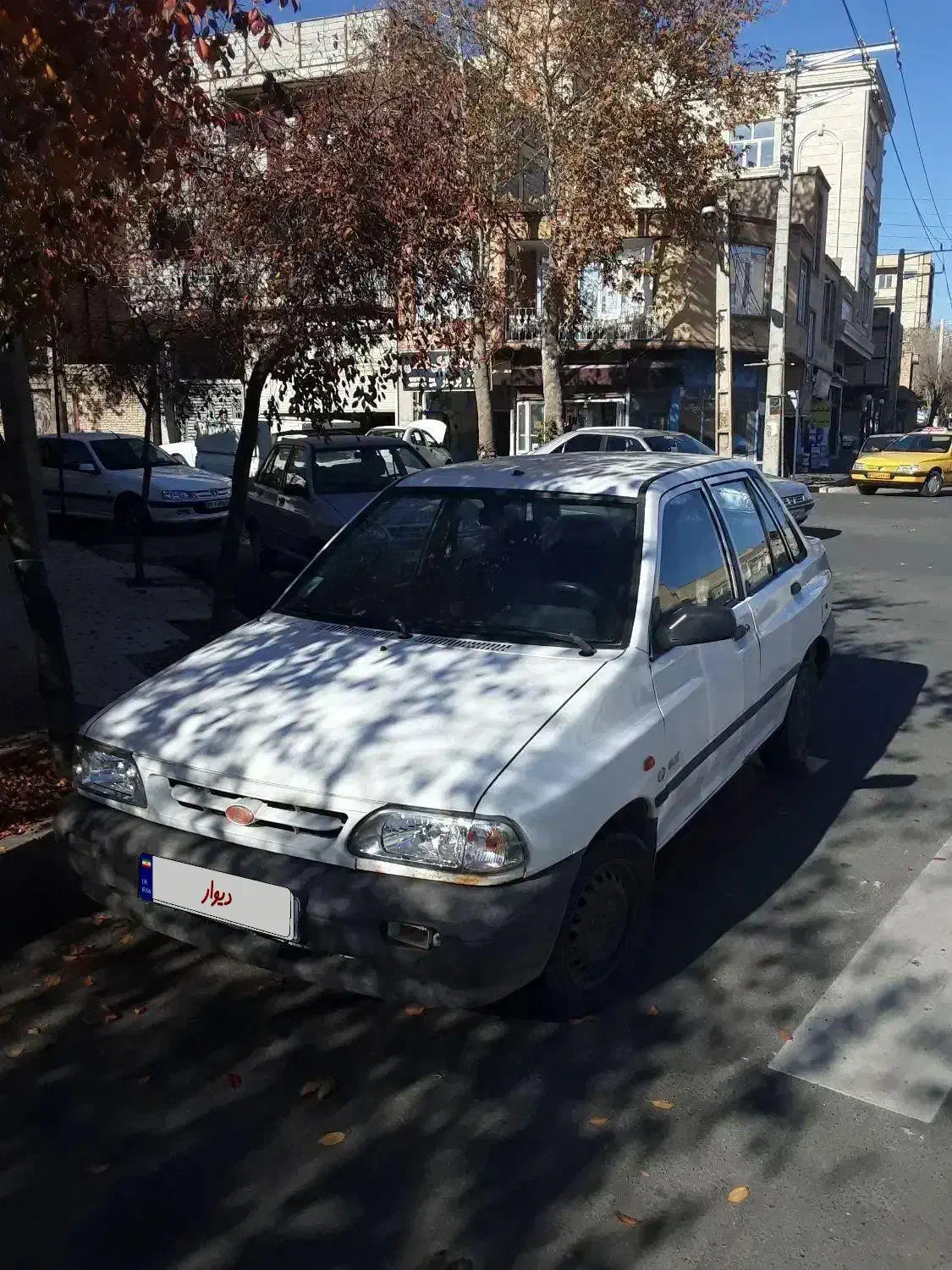 پراید مدل ۸۹ سفید دوگانه کارخانه|خودرو سواری و وانت|اهر, |دیوار