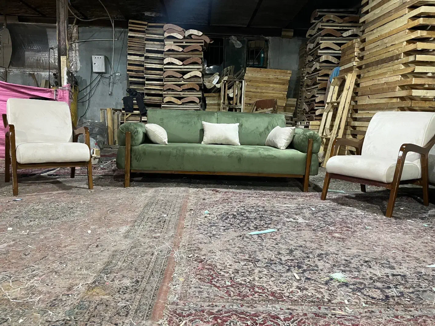 مبل مینیمال تکی هلندی|مبلمان خانگی و میز عسلی|محمدشهر, ولدآباد|دیوار