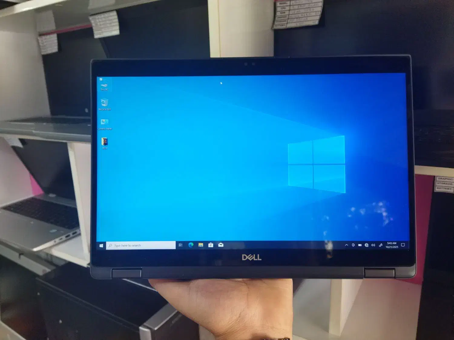 لپتاپ دل DELL7390 i5  RAM8 SSD257 تاچ تبلتشو سبک|رایانه همراه|کرج, گلشهر|دیوار