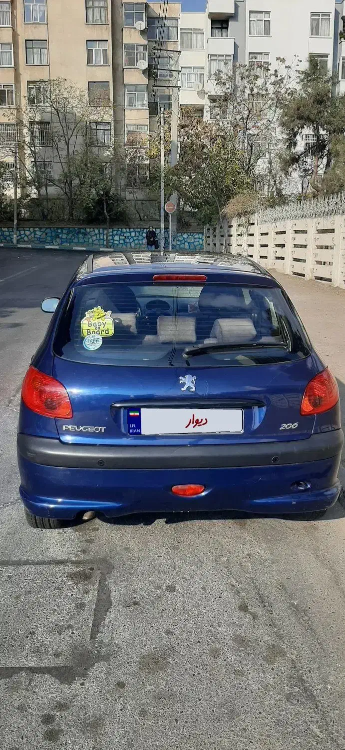 پژو 206|خودرو سواری و وانت|تهران, پردیسان|دیوار