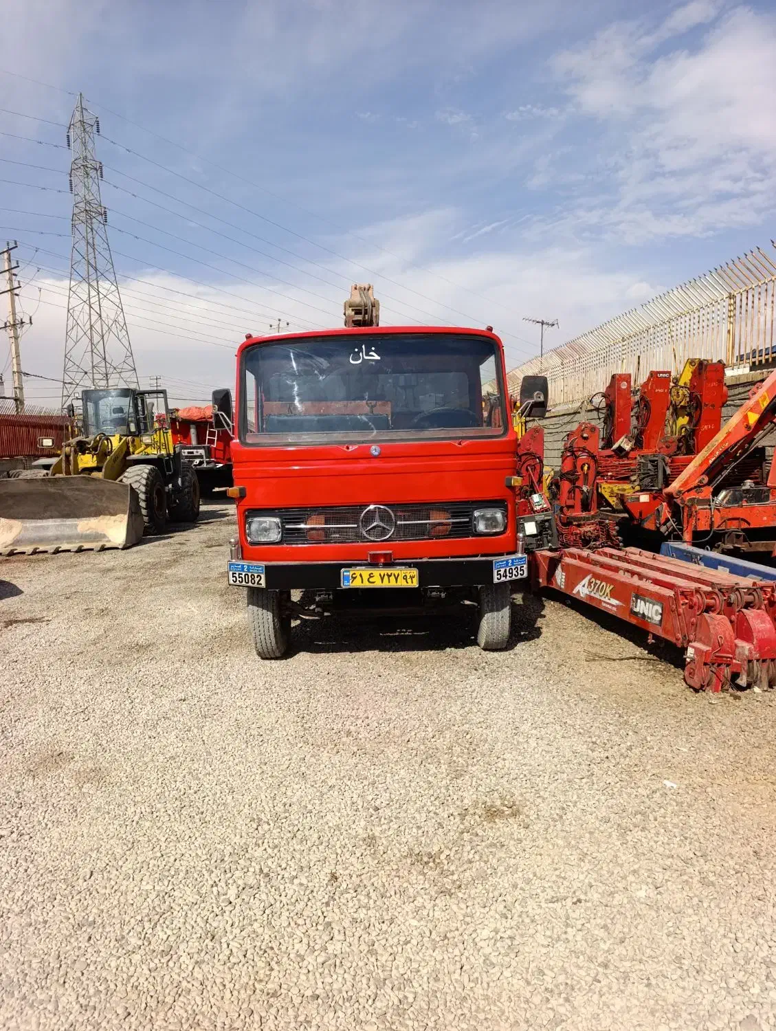 خاور جرثقیل|خودرو سنگین|شیراز, پودنک|دیوار