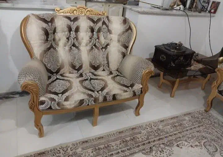 مبلمان استیل کلاسیک|مبلمان خانگی و میز عسلی|رباط‌کریم, منجیل آباد|دیوار