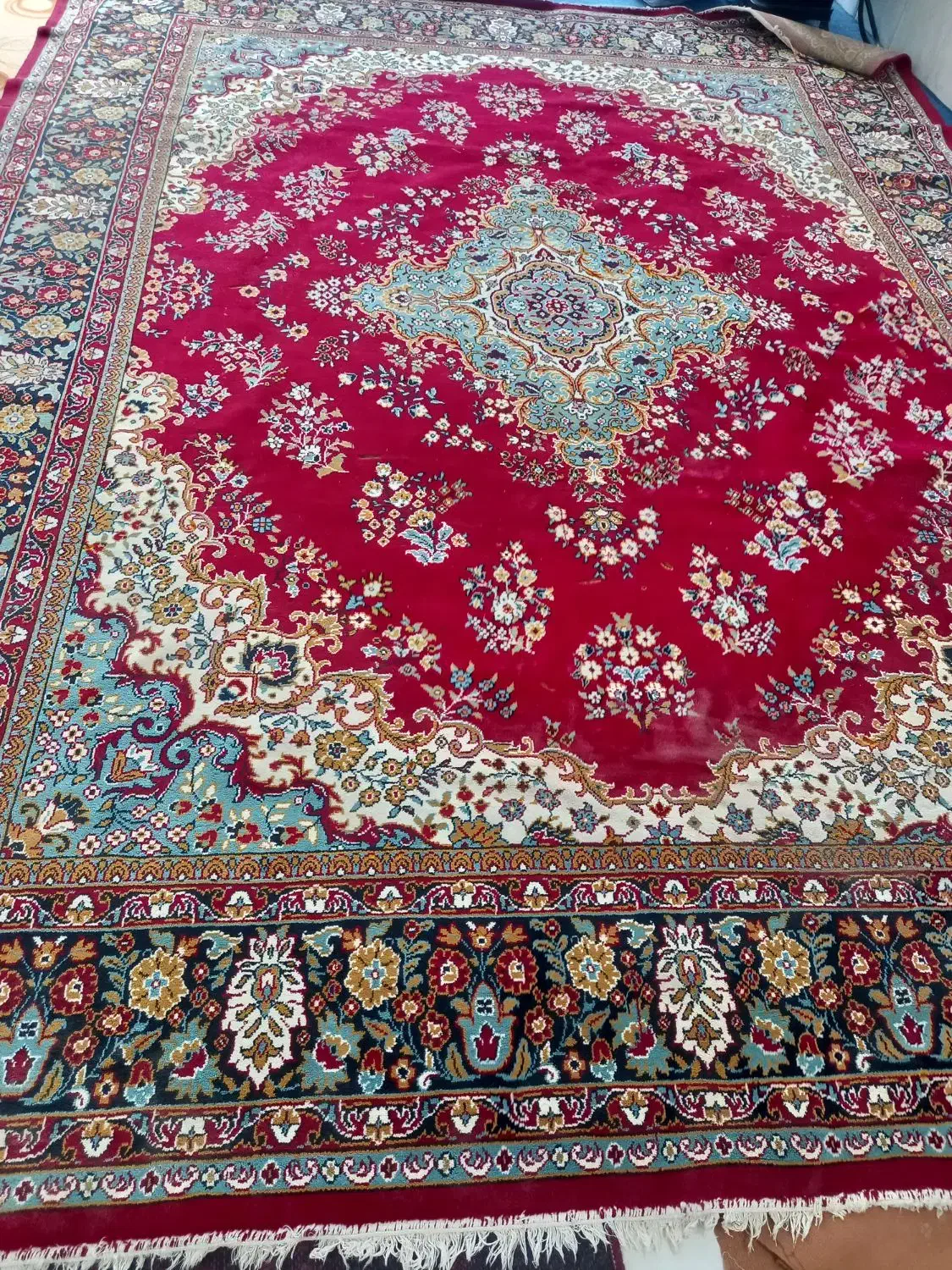 فرش|فرش|بافق, |دیوار