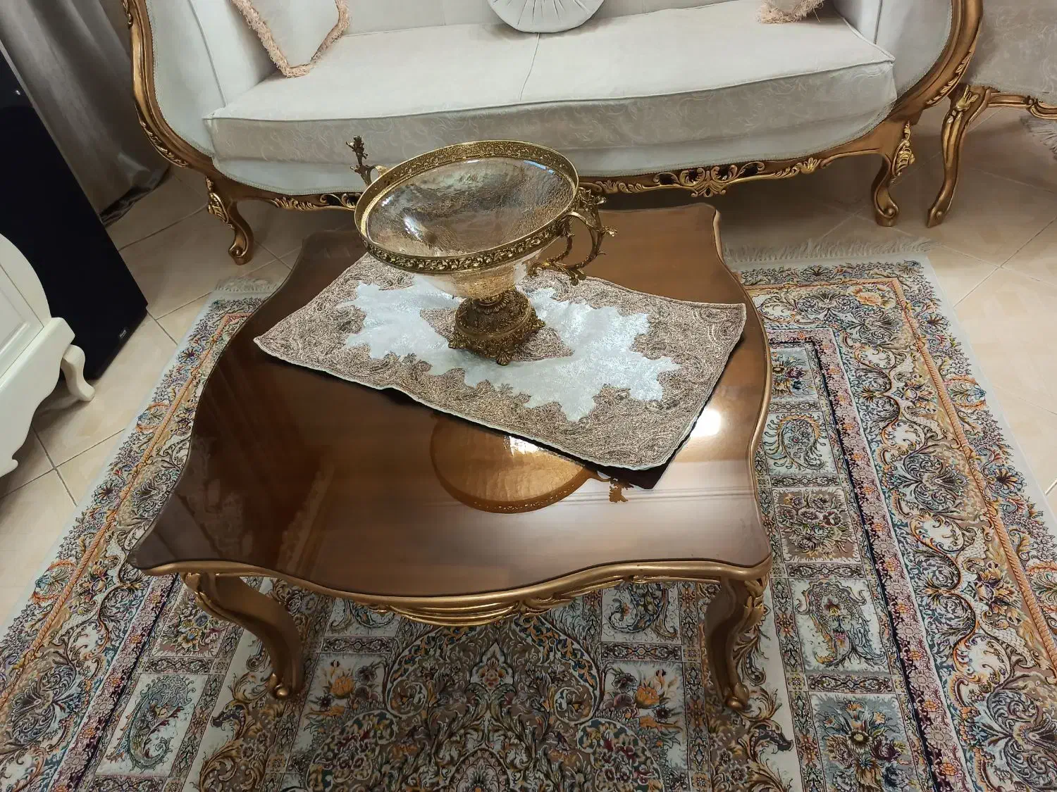 مبلمان و میز ناهار خوری و ویترین ست|مبلمان خانگی و میز عسلی|ورامین, ورامین|دیوار