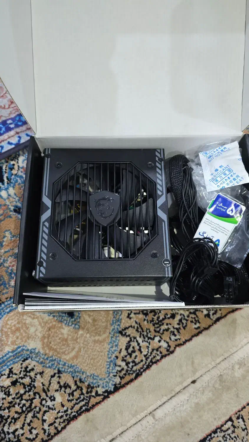 پاور 550W MSI|قطعات و لوازم جانبی رایانه|برازجان, |دیوار