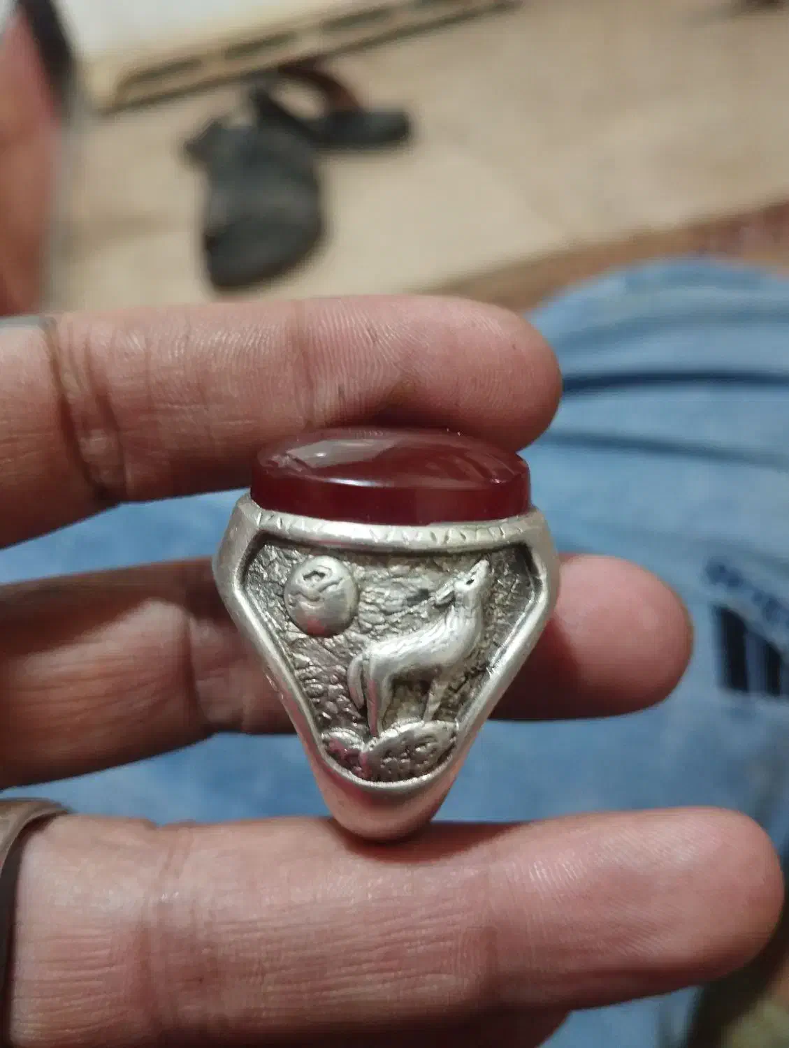 انگشتر عقیق آب دار|جواهرات|پاکدشت, پاکدشت (مامازند)|دیوار