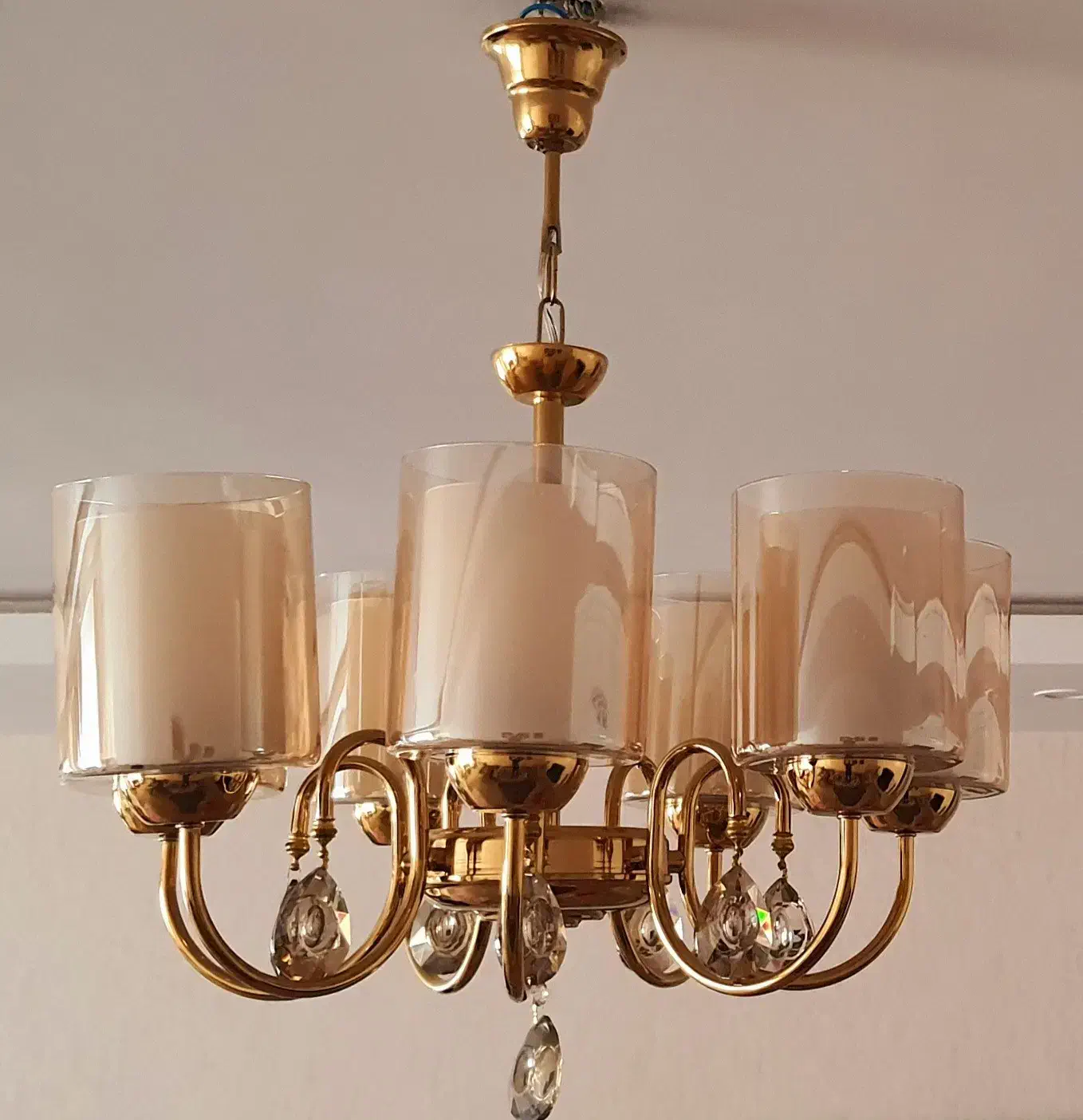 یک جفت لوستر ۷ شاخه یک جفت دیوار کوب|لوستر و چراغ آویز|مشهد, آزادشهر|دیوار