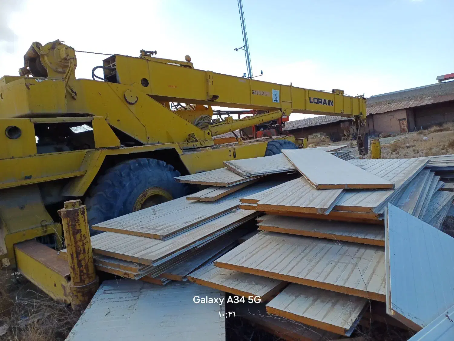 چرثقیل ۳۵ تن لورن|خودرو سنگین|رباط‌کریم, رباط‌کریم|دیوار