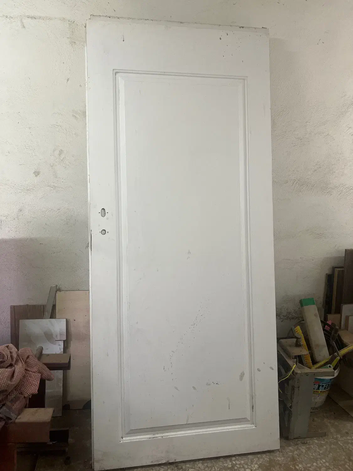 سه عدد در چوبی سفید|مصالح و تجهیزات ساختمان|رشت, علی آباد|دیوار