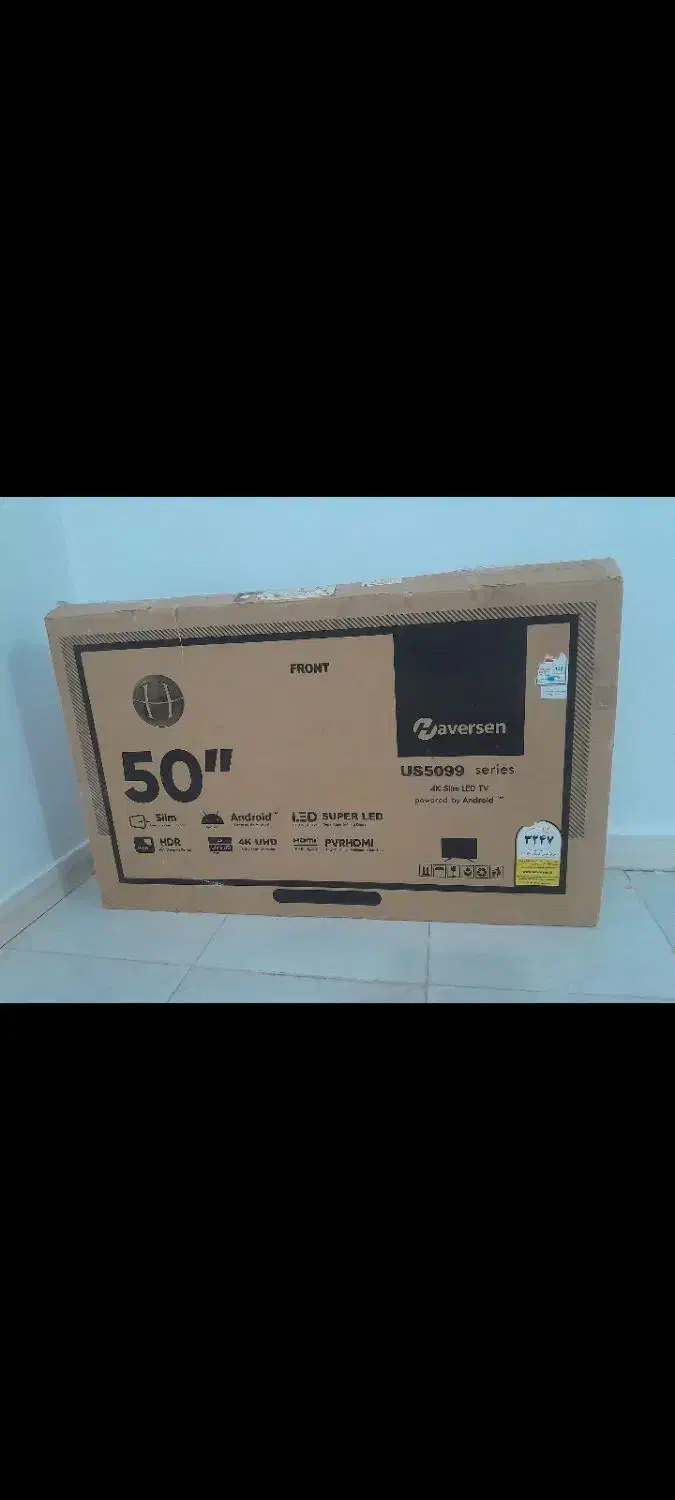 تلویزیون هاورسن50 اینج|تلویزیون و پروژکتور|اندیمشک, |دیوار