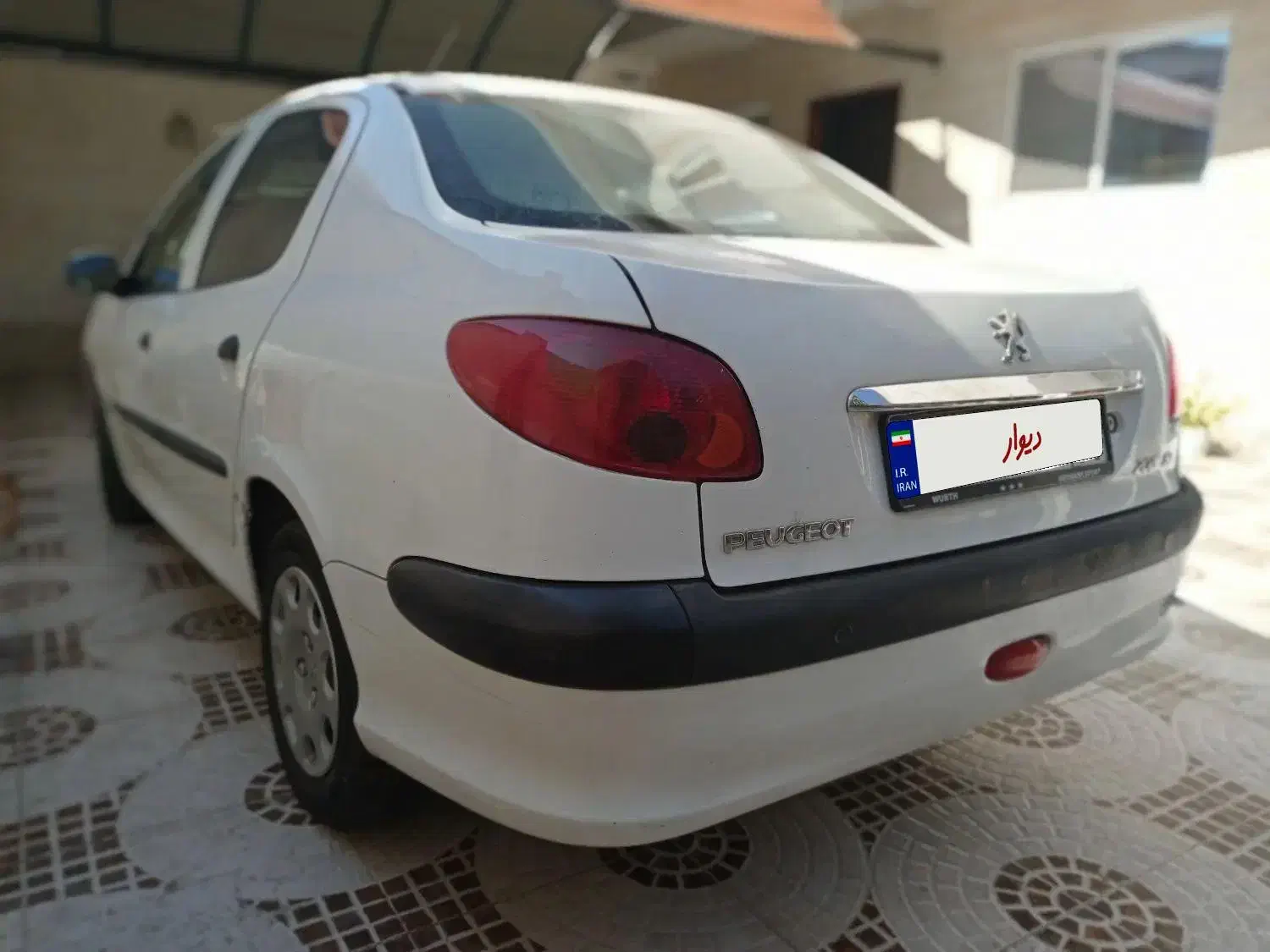 ۲۰۶ sd v8 مدل ۱۳۹۵ تیپ ۵|خودرو سواری و وانت|بابل, |دیوار