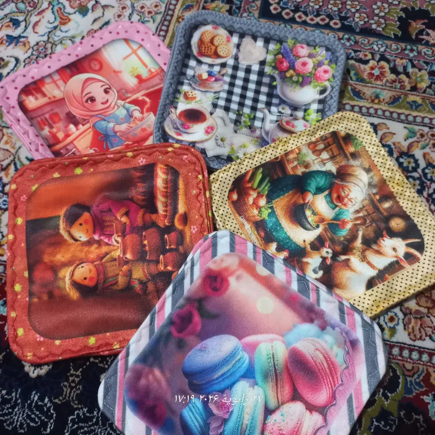 لوازم آشپزخانه.|سفره، حوله، دستمال آشپزخانه|همدان, |دیوار