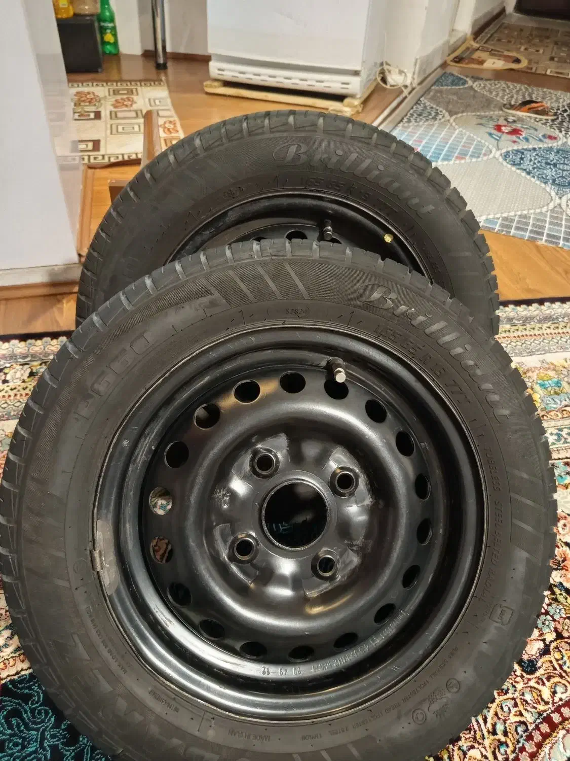 لاستیک بارز تیوپلس 165/65R13 پراید|قطعات یدکی و لوازم جانبی|پرند, فاز ۵|دیوار