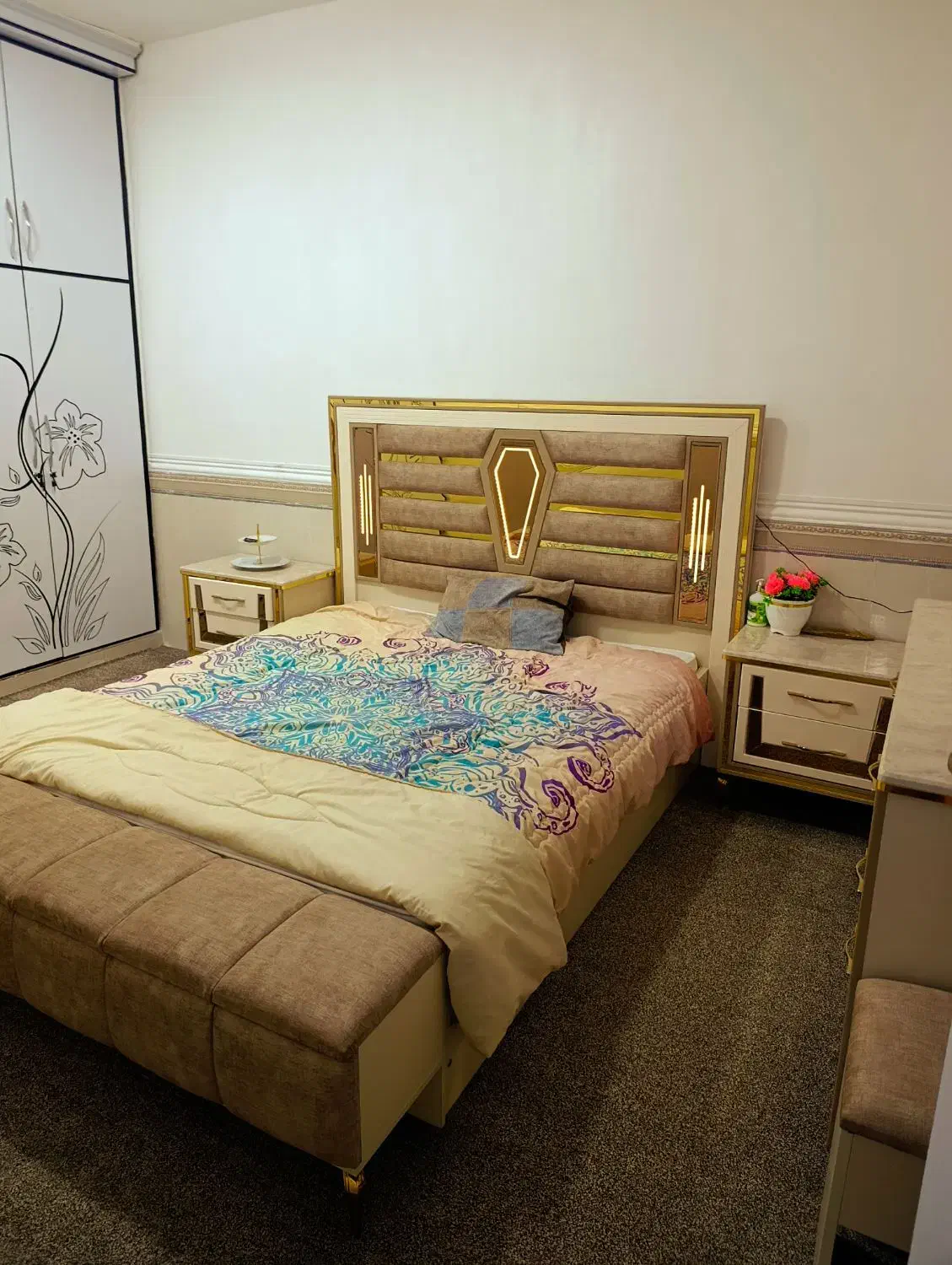 سرویس خواب دونفره درحدنو|تخت و سرویس خواب|اهواز, اسلام آباد شرقی|دیوار