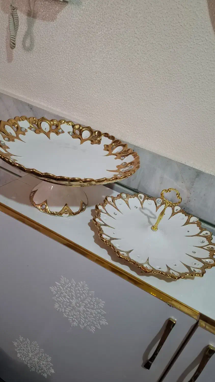 میوه خوری و شیرینی خوری مارک یونیک|ظروف سرو و پذیرایی|شاهین‌شهر, گزبرخوار|دیوار