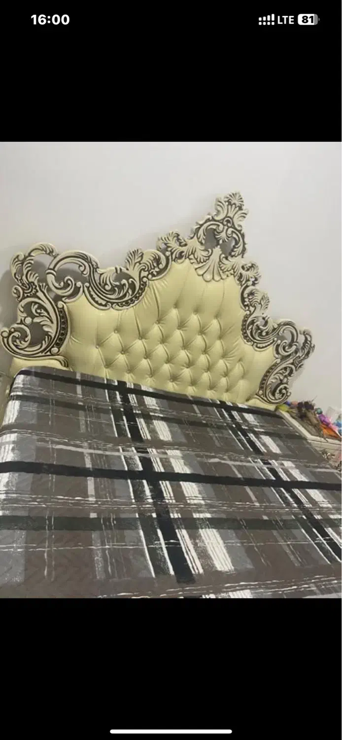 سرویس خواب کامل چوب راش|تخت و سرویس خواب|خواف, |دیوار