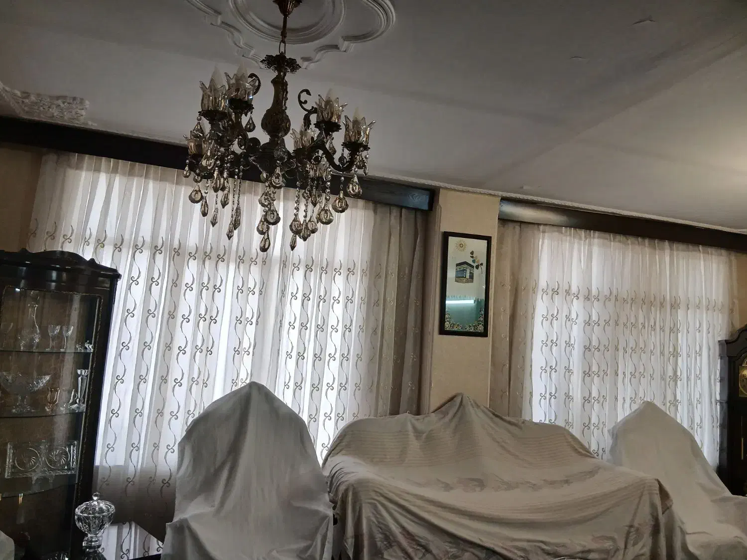 پرده حریر|پرده، رانر، رومیزی|کرج, باغستان|دیوار