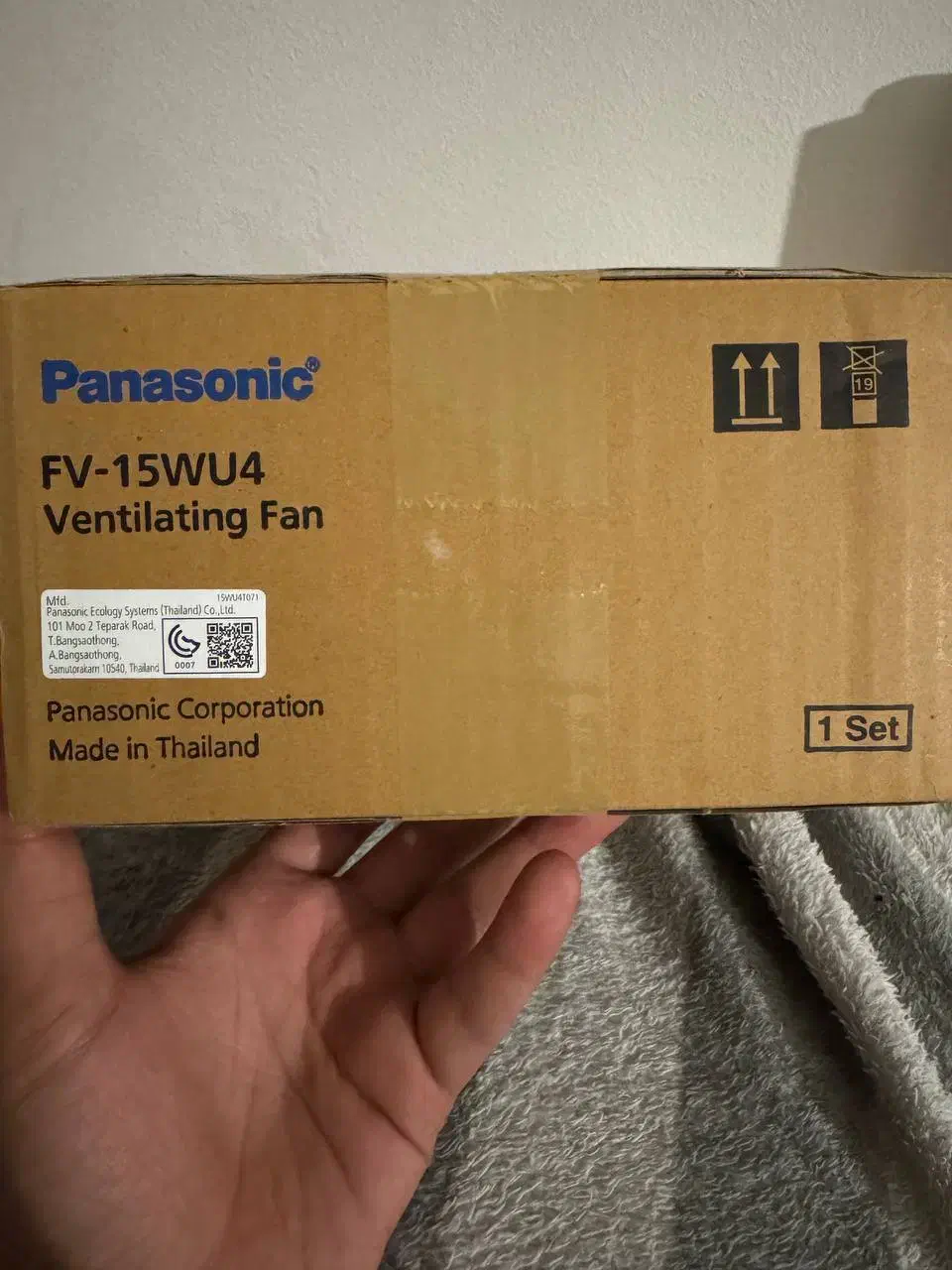 فن هواکش پاناسونیک Panasonic|پنکه و تصفیهکنندهٔ هوا|بندرعباس, |دیوار