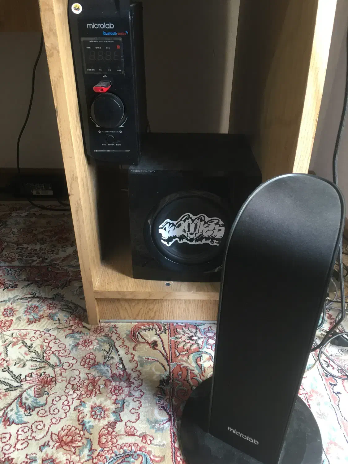 Microlab|سیستم صوتی خانگی|قزوین, |دیوار