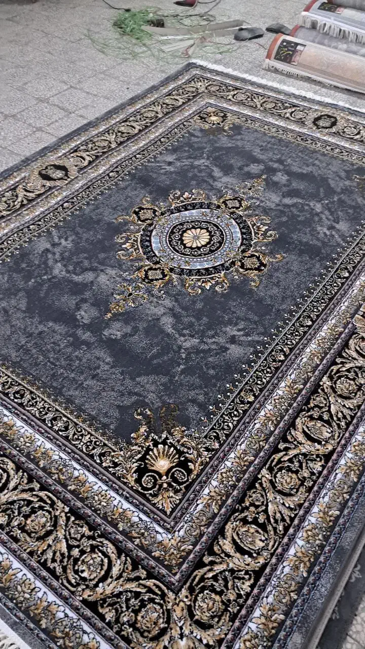 فرش کلان زیر  نرخ بازار /تنوع طرح و رنگ|فرش|ساری, |دیوار