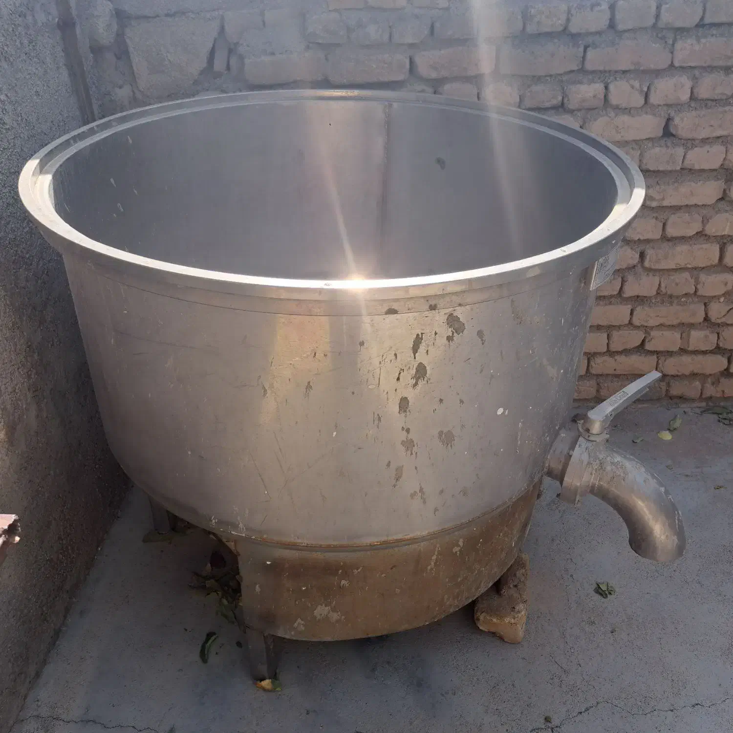 دیگ استیل مخصوص آبکش برنج|ظروف پختوپز|قوچان, |دیوار