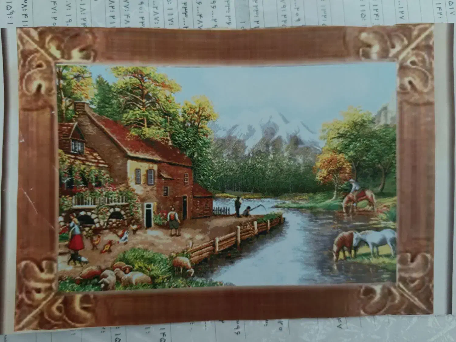 تابلو فرش دستباف|تابلو فرش|اصفهان, برازنده|دیوار