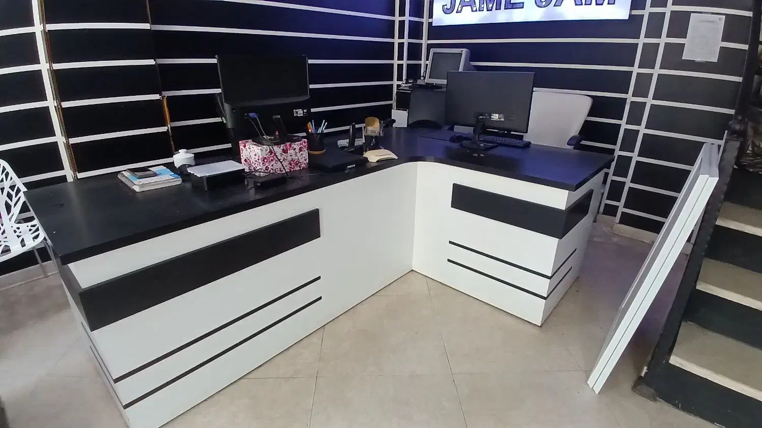 میز کار ومیز ال کامپیوتر وقفسه دیواری|میز تحریر و کامپیوتر|لاهیجان, شهید آوینی|دیوار