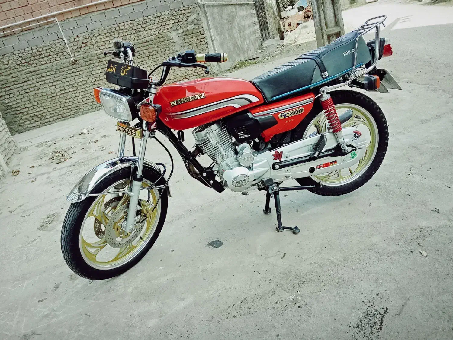 متور نیکتاز ۲۰۰  قیمت ۹۰ملیون|موتورسیکلت|خان ببین, |دیوار
